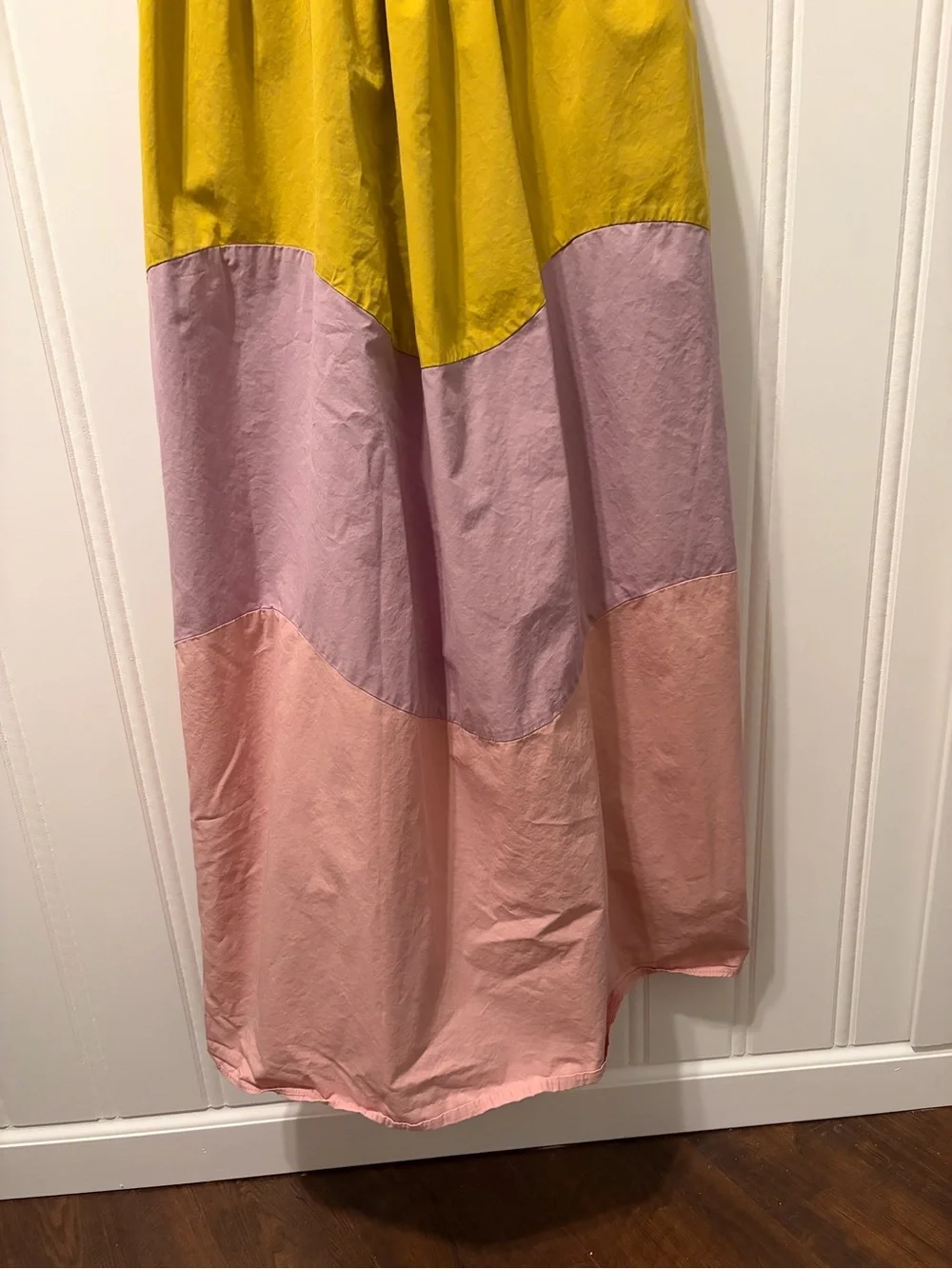Kate Spade Scallop Color Blocked Midi Dress Size XS